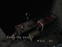 une photo d'Ã©cran de Resident Evil Rebirth sur Nintendo Gamecube